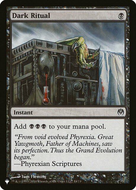 Dark Ritual - Phyrexia vs. Coalition